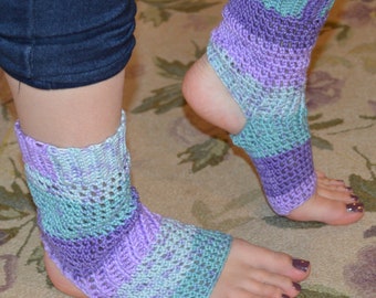 Wasser Lilie gehäkelt Yoga/Pilates/Tanz/Pediküre/Flip Flop/Spa Socken