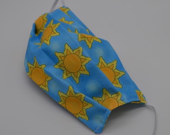 Reversible/Washable Sun Face Mask (Adult Size)