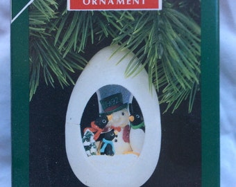 Hallmark Ornament, Winter-Überraschung 1992