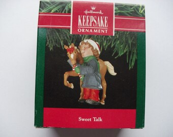 Hallmark ornament - Sweet Talk