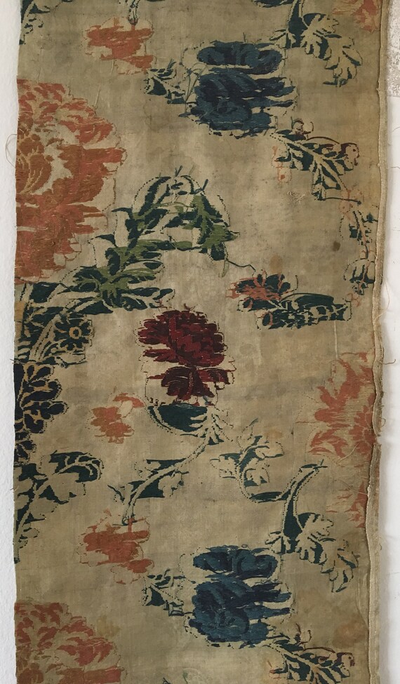 Très belle 18ème Rare brocart de soie tissu tissu tissu (2455) 39d8a2 Très belle 18ème Rare brocart de soie tissu tissu tissu (2455) 39d8a2