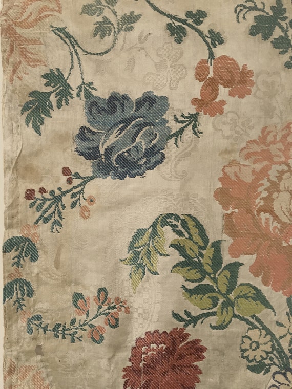 Très belle 18ème Rare brocart de soie tissu tissu tissu (2455) 39d8a2 Très belle 18ème Rare brocart de soie tissu tissu tissu (2455) 39d8a2
