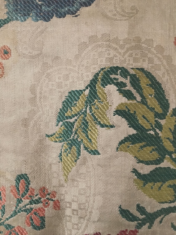 Très belle 18ème Rare brocart de soie tissu tissu tissu (2455) 39d8a2 Très belle 18ème Rare brocart de soie tissu tissu tissu (2455) 39d8a2