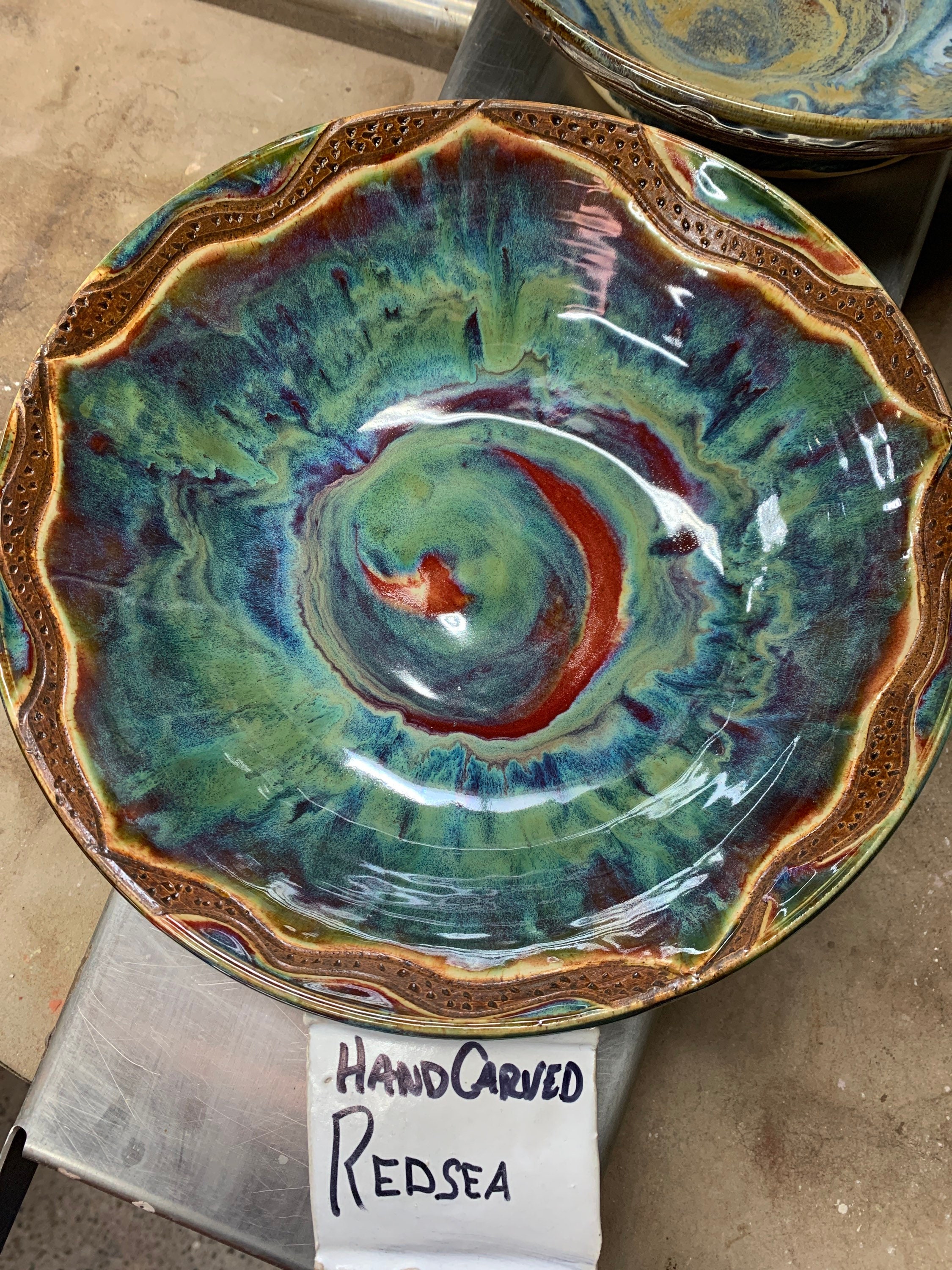 Pottery Barn Pasta Bowl for sale Only 4 left at 75