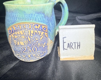 250 America Birthday Mug 16 oz
