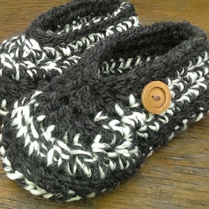 Chunky Crochet Slipper Pattern