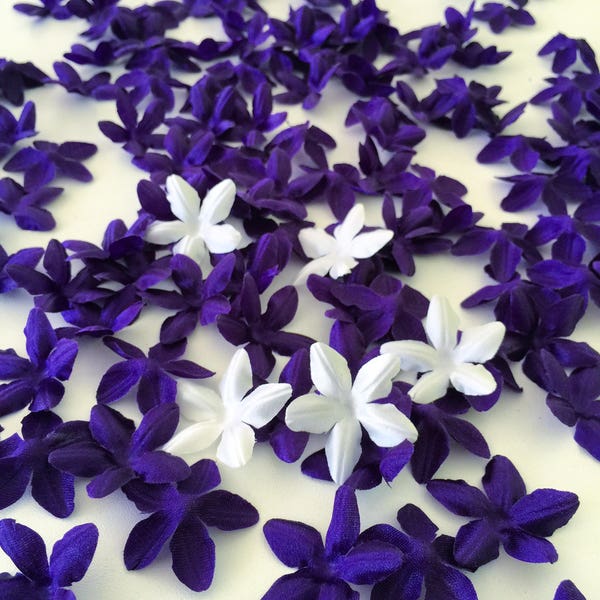 textile flower petals 25 pcs BRIDAL FABRIC FLOWERS, petals izv