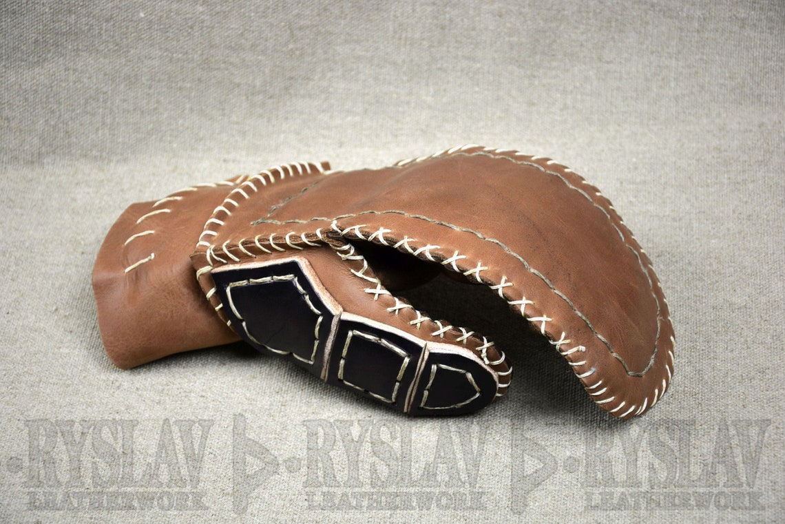 Leather Viking Glove for FULL CONTACT FIGHT Strengthened Etsy