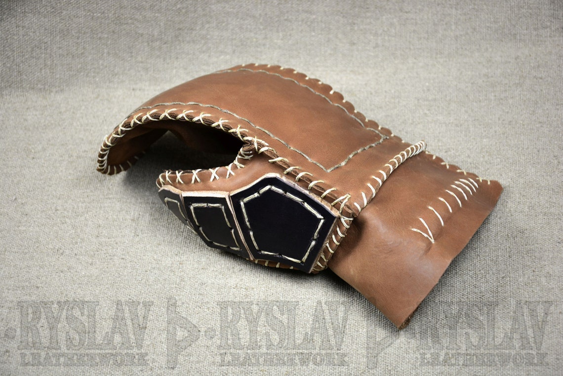 Leather Viking Glove for FULL CONTACT FIGHT Strengthened Etsy