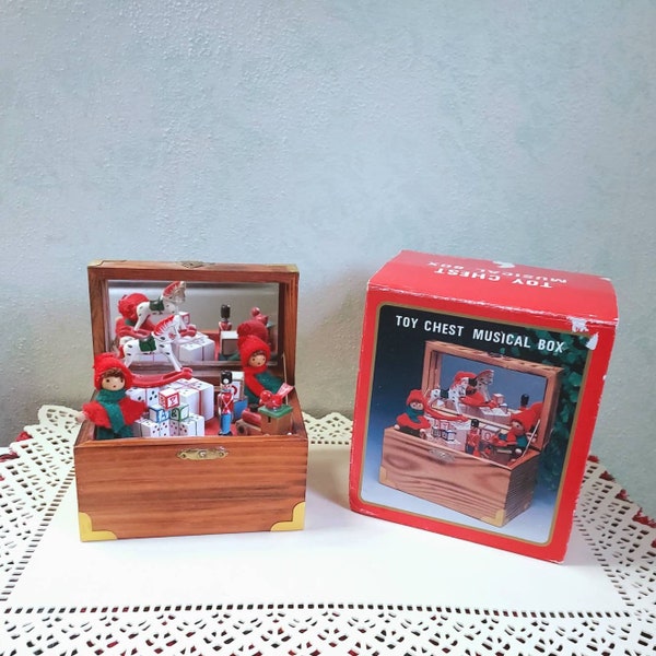 Christmas Music Boxes Etsy