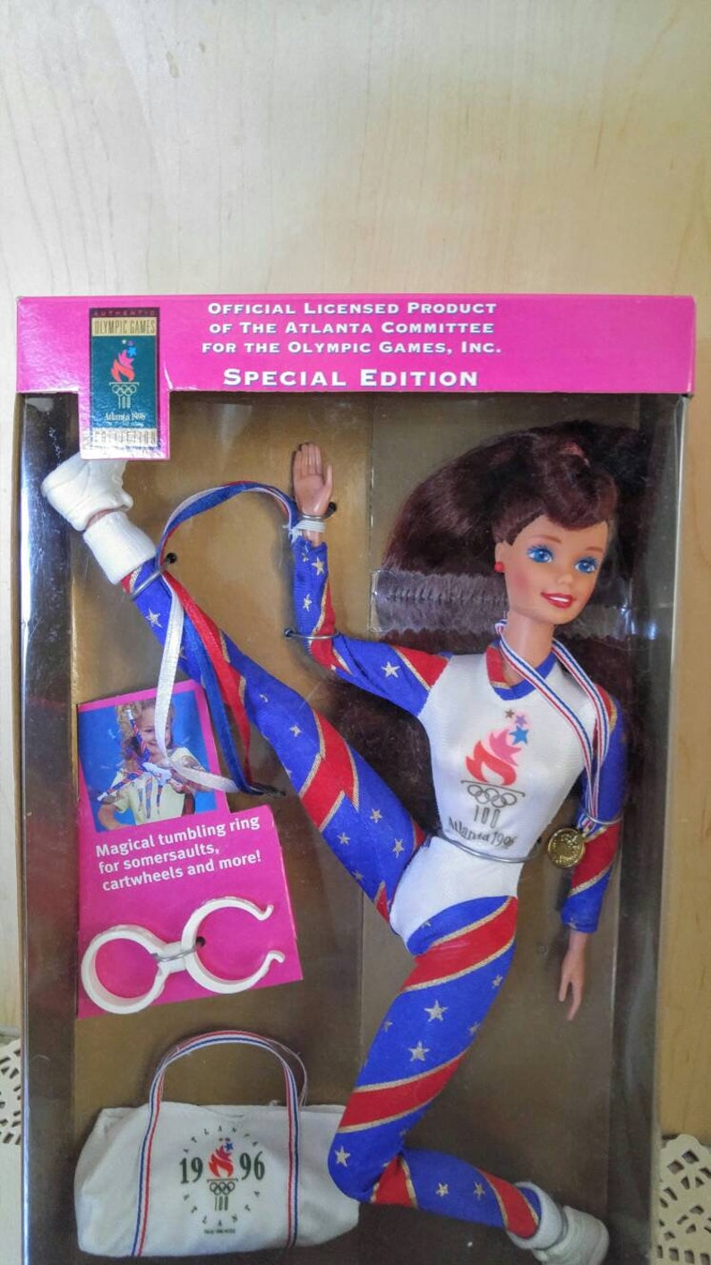 1996 olympic gymnast barbie value