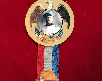 Teddy Roosevelt Christmas Ornament Musical Broadway American History Patriotic Gift | Theodore Roosevelt