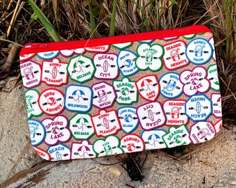 ITH 5x7" Zipper Bag Rounded Corners Machine Embroidery Project In The Hoop Instant Download Pdf Dst Pes Exp Jef Hus 8x12" Purse Pouch