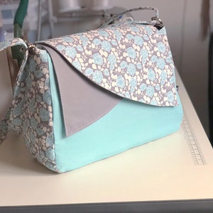 PDF Pattern - The Gemini Double Flap Handbag