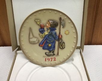 1972 Hummel Annual Plate 2nd Annual West Germany