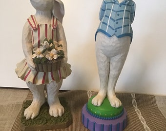 Decorative Rabbits - Etsy