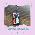 Graffiti Tyler Hynes Glitter Keychain – Bold Gift for Hynies, Hallmark Fans, Romcom Lovers, Tyler Collectors, or Fandom Besties