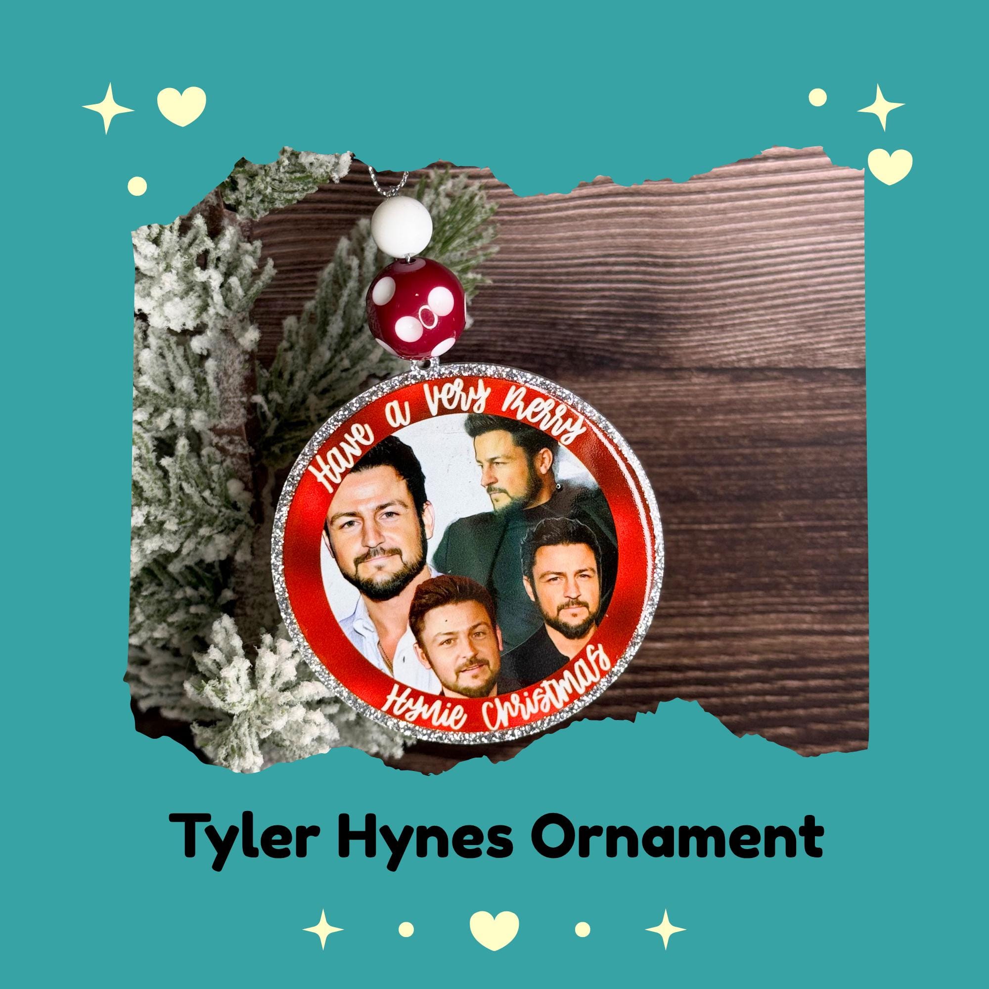 Tyler Hynes Collage Ornament, Hynie Squad, Gift for Best Friend, Hallmark Inspired Ornament, Gift for Christmas Movie Lover