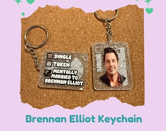 Brennan Elliot Fan Keychain | Hallmark Movie Gift