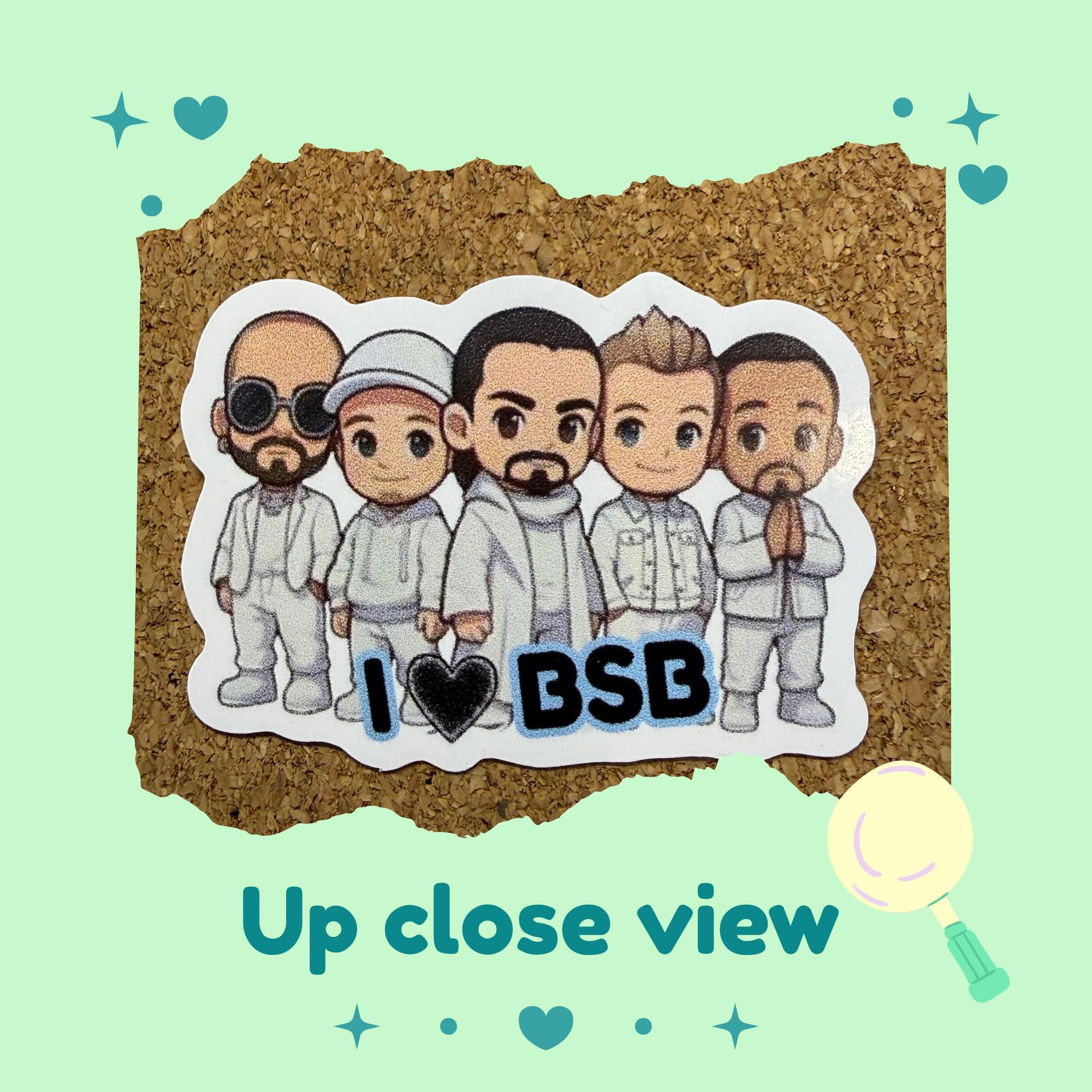 Backstreet Boys Waterproof Sticker, 90s Boy Band, BSB Fan Gift - Etsy