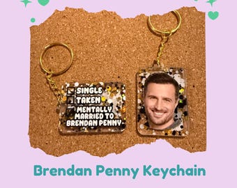 Brendan Penny Fan Keychain | Hallmark Movie Gift