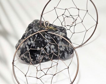 Weaved hoop earrings