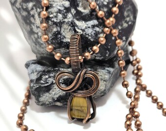 Tiger's eye pendant