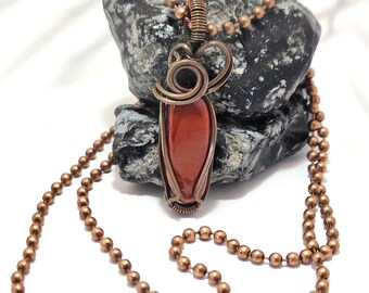 Red jasper pendant