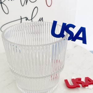 4th of July Drink Tags, USA Drink Tags, Fourth of July Party, July 4th Decor, USA Decor