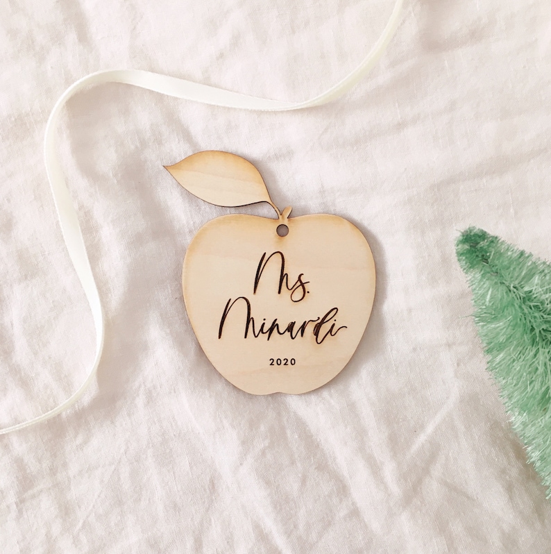 Custom Teacher Ornament Teacher Gift Custom Ornament Teacher Ornament Teacher Appreciation
