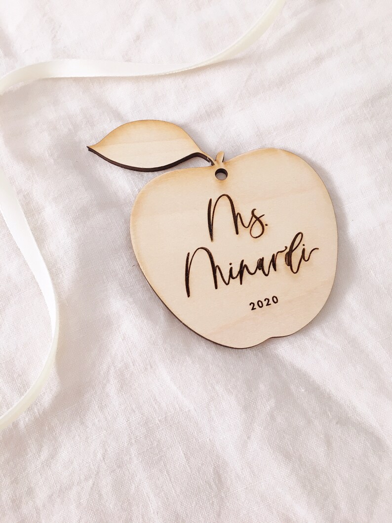 Custom Teacher Ornament Teacher Gift Custom Ornament Teacher Ornament Teacher Appreciation