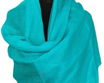 Merino & Silk Stole in 5 colours by Vishana