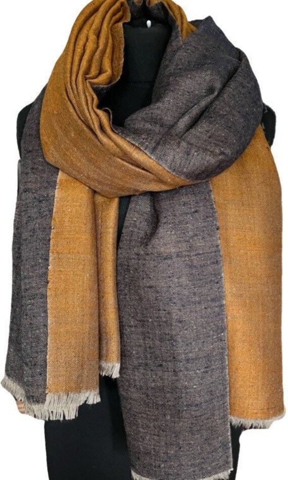 Navy clearance cashmere pashmina