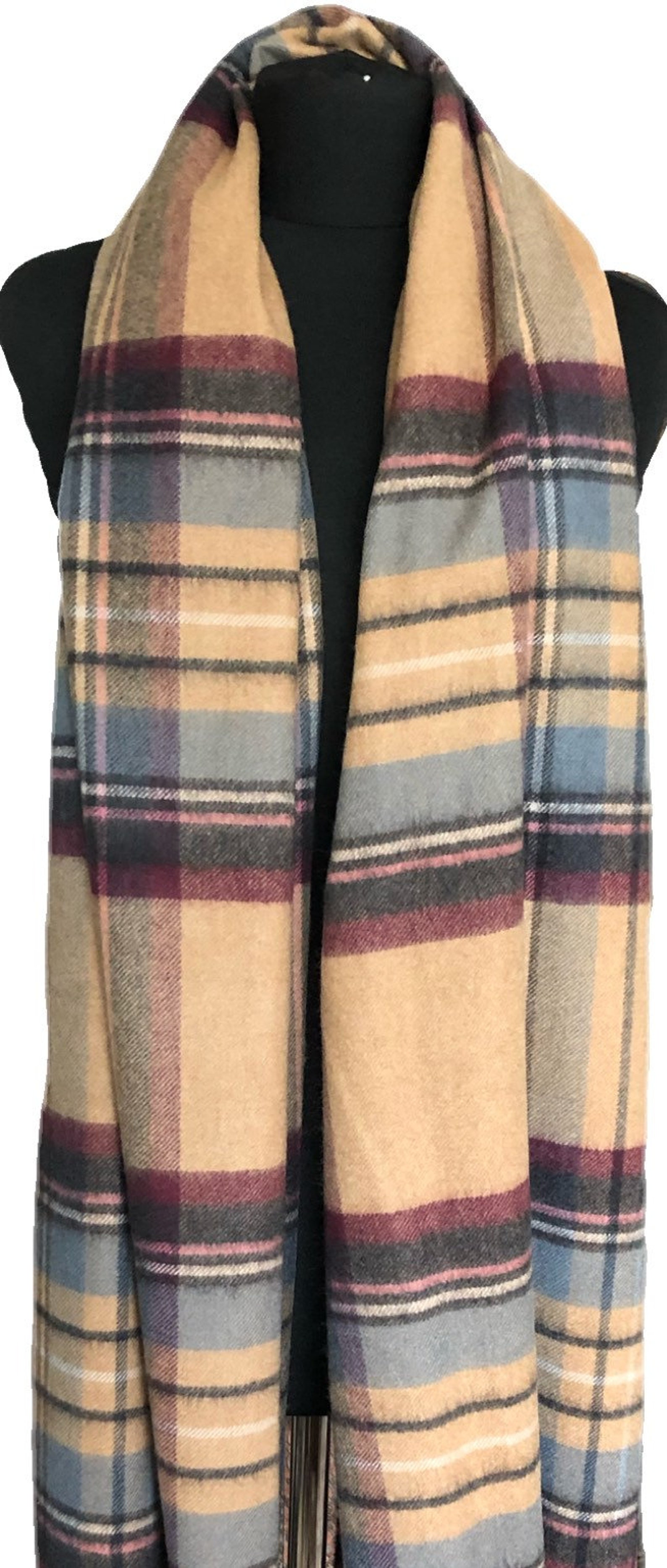Luxury Cashmere Stole woven by Johnstons of Elgin in Scotland Etsy