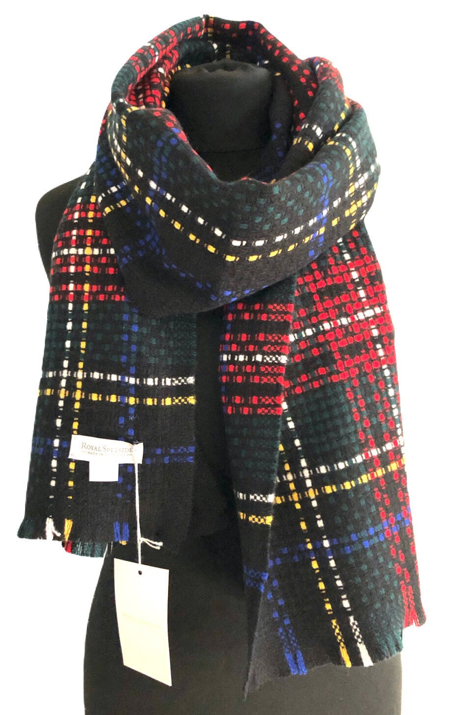 1410円 超ポイントアップ祭 SCOTTISH TRADITION WOVEN SCARF NAVY 1410円 超ポイントアップ祭 SCOTTISH TRADITION WOVEN SCARF NAVY