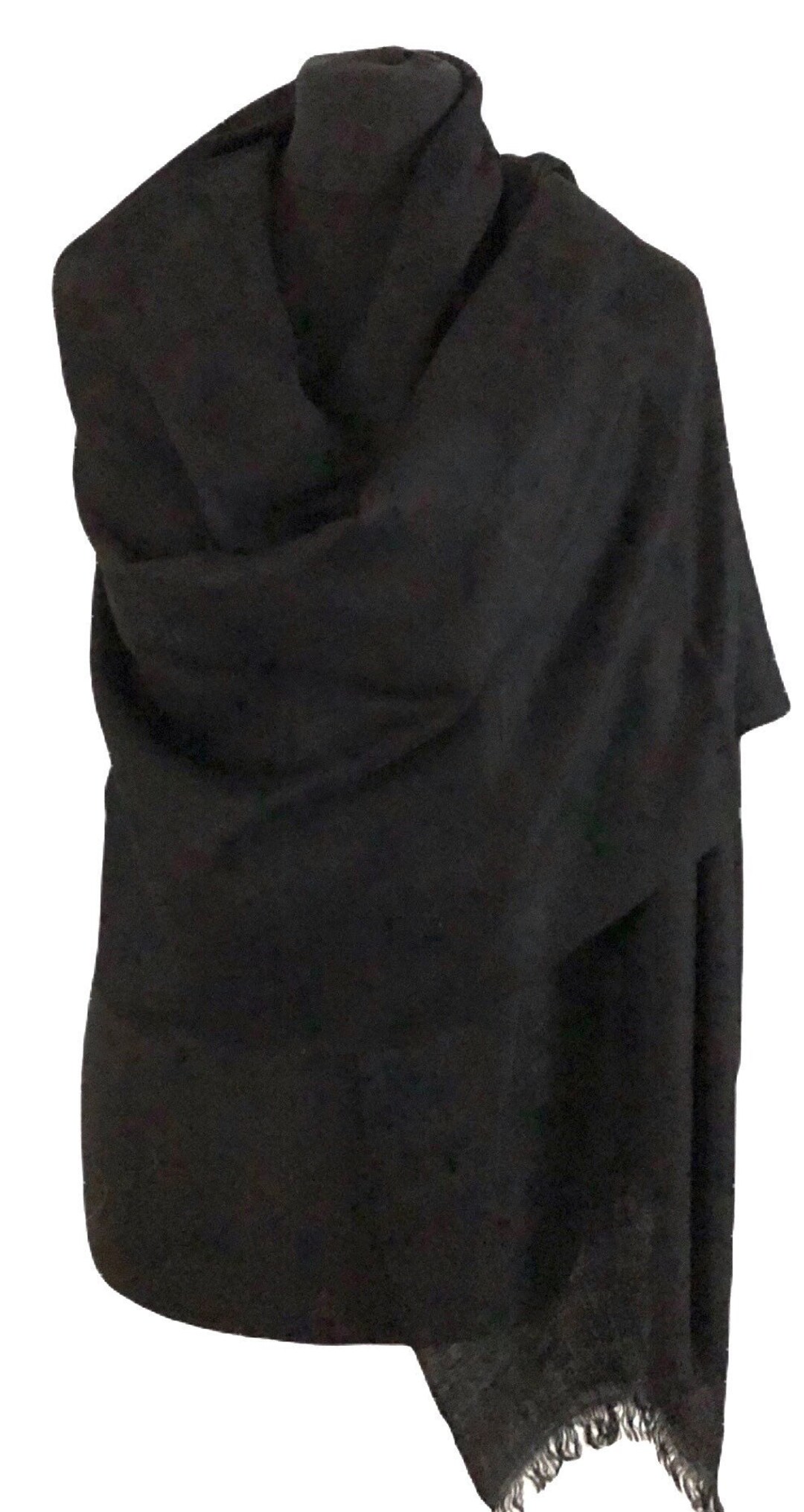 Handloomed Cashmere Pashmina in BLACK Woven in Kashmir Etsy