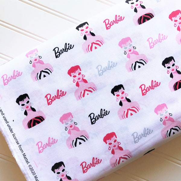 Barbie Fabric by the Yard - Etsy