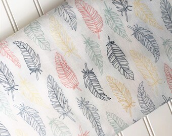 Dream-Weaver-Cream-Feathers-Verano-Novedad-Rojo-Blanco-Azul-América-Riley-Blake-Designs-Algodón-Acolchado-Fat-Quarters-Tela-cortada-a-yarda