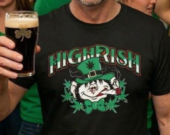 Highrish Leprechaun St Patrick's Day T-Shirt