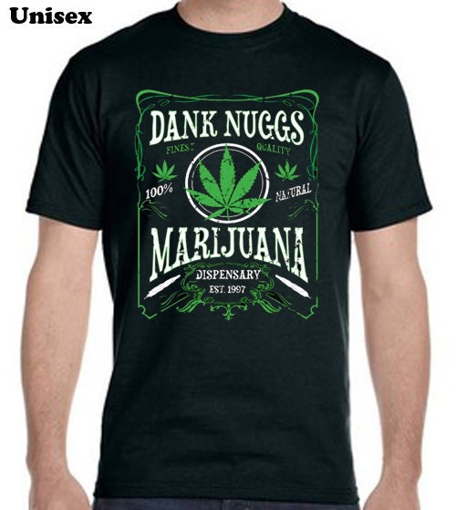Dank Nuggs Marijuana Weed T-shirt, Funny Tee Shirt, Custom Graphic