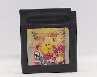 Cartucho original de Ms. Pac-Man Edición Especial Color para Nintendo Game Boy. Probado y funcionando.
