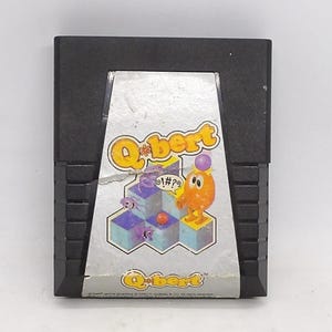 Q*Bert Cartridge only for Atari 2600 Tested & Working