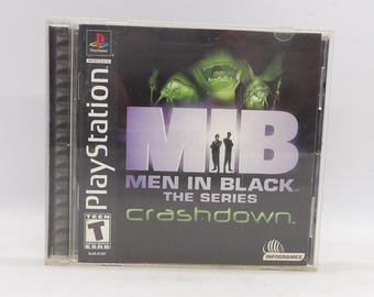 Men In Black The Series Crashdown PlayStation Auténtico CIB Completo Probado y Funcionando PS1 PlayStation One