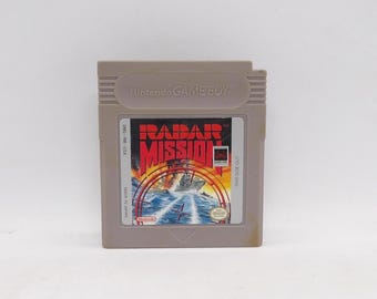 Radar Mission Nintendo Game Boy Authentic Cartridge Only Tested & Working