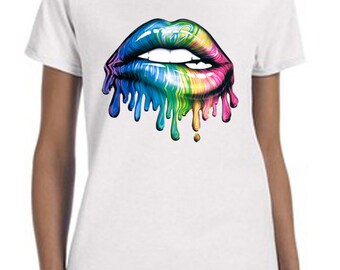 white jeans black t shirt