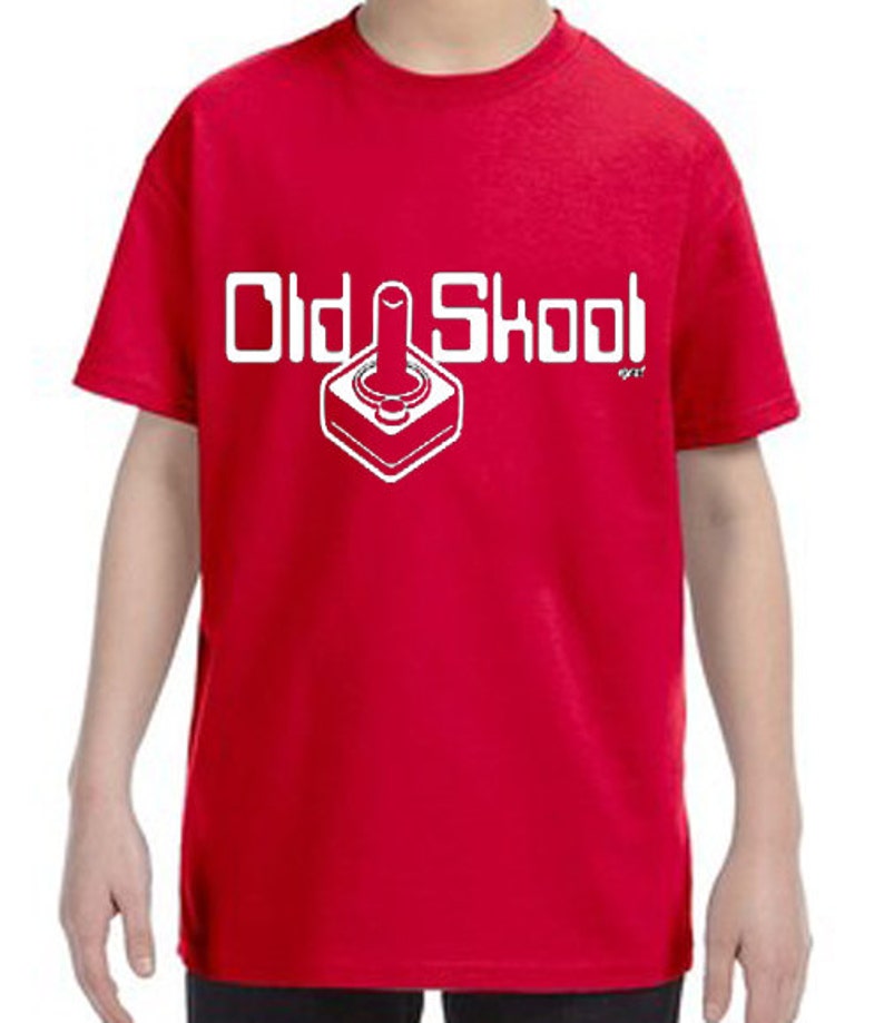 Old Skool Video Game shirt TShirt gamer t shirt gamer apparel Etsy