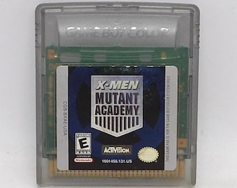 X-Men Mutant Academy Nintendo Game Boy Gameboy Color GBC Authentic Cartridge Only Tested & Working