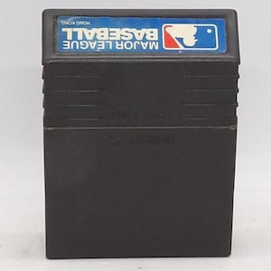 Intellivision Game Cartridge Lot NBA Basketball and Major League Baseball AS IS