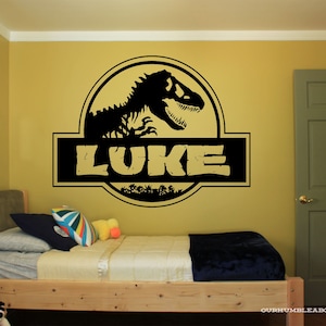 boys dinosaur bed