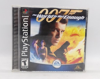 007 El mundo no es suficiente PlayStation one PS1 PSone CIB Completo Probado y funcionando